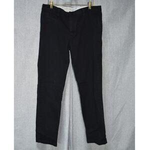 Deus Ex Machina Ford Black Slim Fit Chino Pants Men’s 33